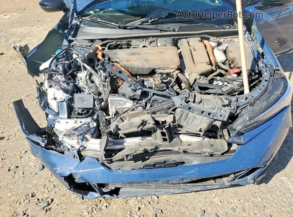 2HGFE4F84SH300950 2025 HONDA CIVIC Blue Rear interior view