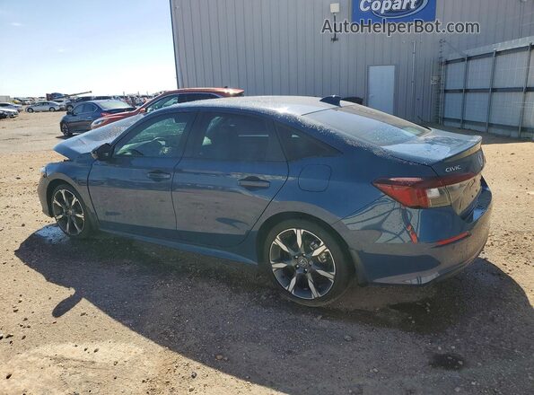 2HGFE4F84SH300950 2025 HONDA CIVIC Blue Rear left