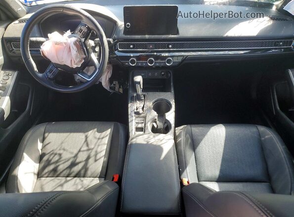 2HGFE4F84SH300950 2025 HONDA CIVIC Blue Dashboard view