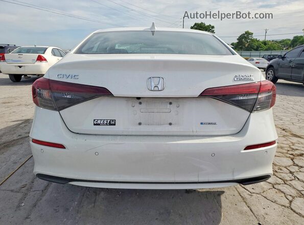 2HGFE4F84SH317747 2025 HONDA CIVIC White Հետևի տեսք