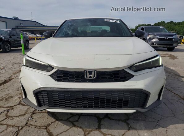 2HGFE4F84SH317747 2025 HONDA CIVIC White Դիմացի տեսք