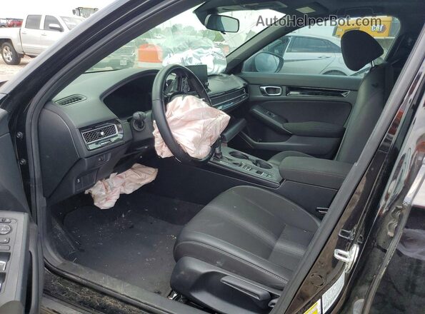 2HGFE4F84SH322611 2025 HONDA CIVIC Black Вид салону спереду