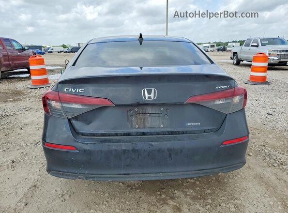 2HGFE4F84SH322611 2025 HONDA CIVIC Black Вид ззаду