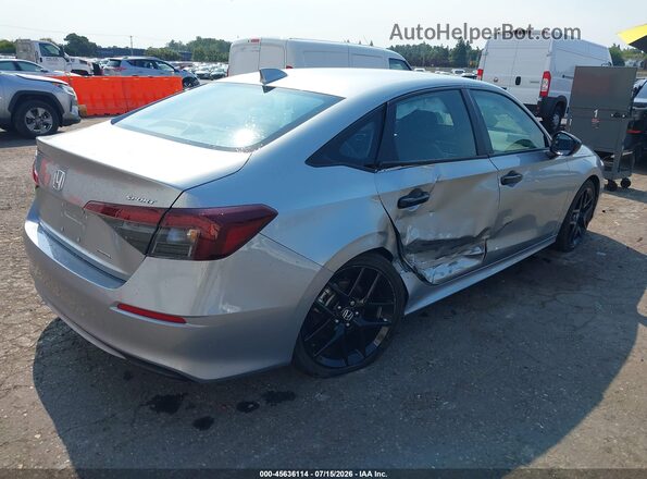 2HGFE4F84SH347668 2025 HONDA CIVIC Silver Rear right