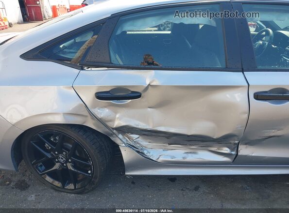 2HGFE4F84SH347668 2025 HONDA CIVIC Silver Front view
