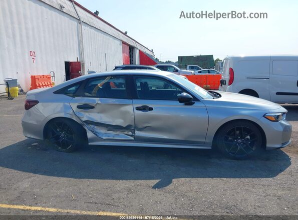 2HGFE4F84SH347668 2025 HONDA CIVIC Silver Rear interior view