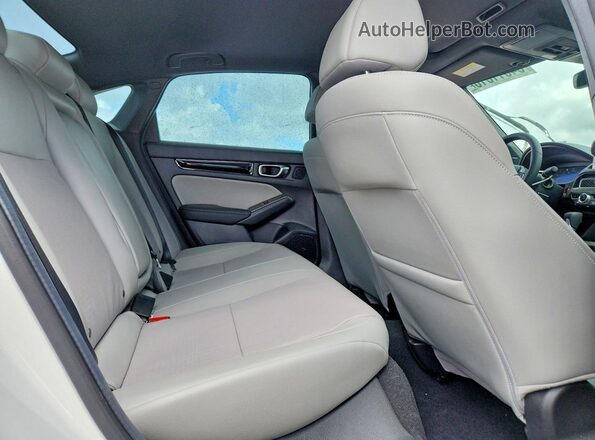 2HGFE4F84TH307365 2026 HONDA CIVIC White უკანა სავარძლების ხედი