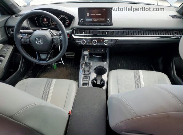 2HGFE4F85SH017005 2025 HONDA CIVIC Gray Dashboard view