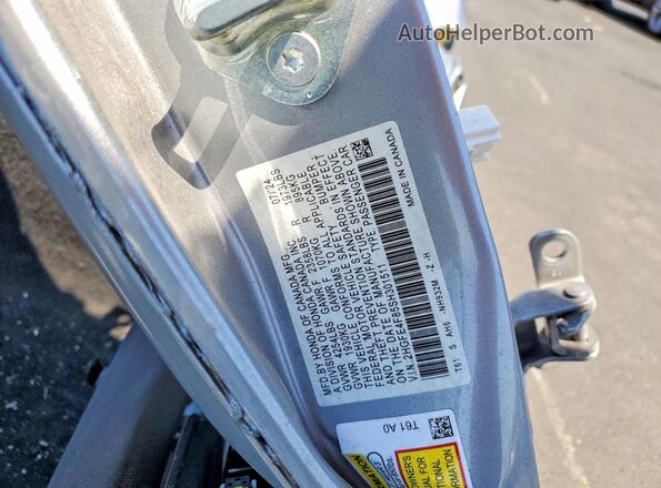 2HGFE4F85SH301511 2025 HONDA CIVIC Silver Շարժիչի բաժամունքի տեսք