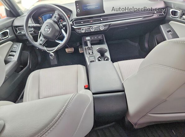2HGFE4F85SH305302 2025 HONDA CIVIC White Vista del salpicadero