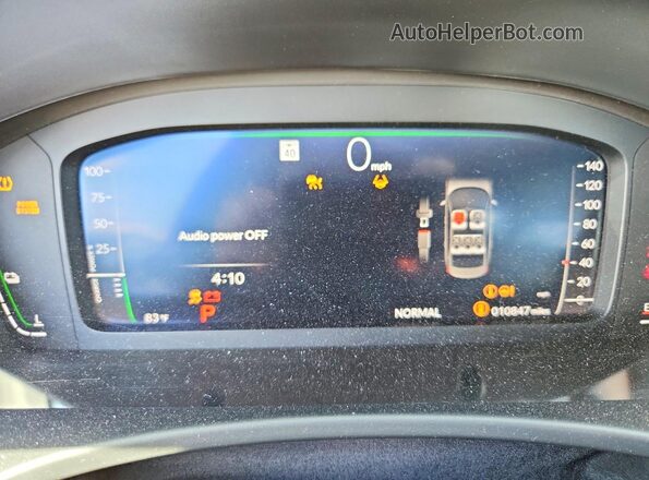 2HGFE4F85SH305302 2025 HONDA CIVIC White Vista del cuadro de instrumentos