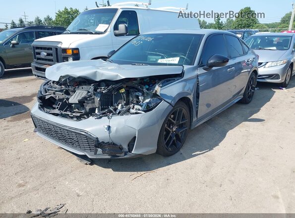 2HGFE4F85SH307633 2025 HONDA CIVIC Серый Передняя левая четверть