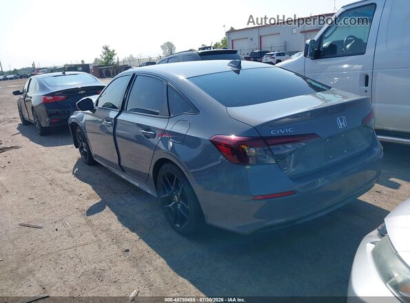 2HGFE4F85SH307633 2025 HONDA CIVIC Серый Задняя левая четверть