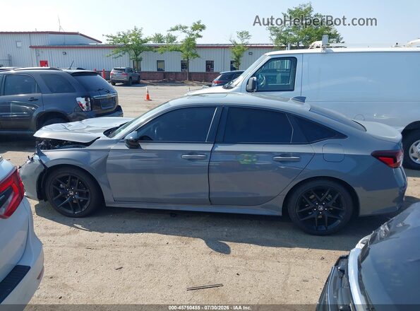 2HGFE4F85SH307633 2025 HONDA CIVIC Серый Панорамный вид салона 360°