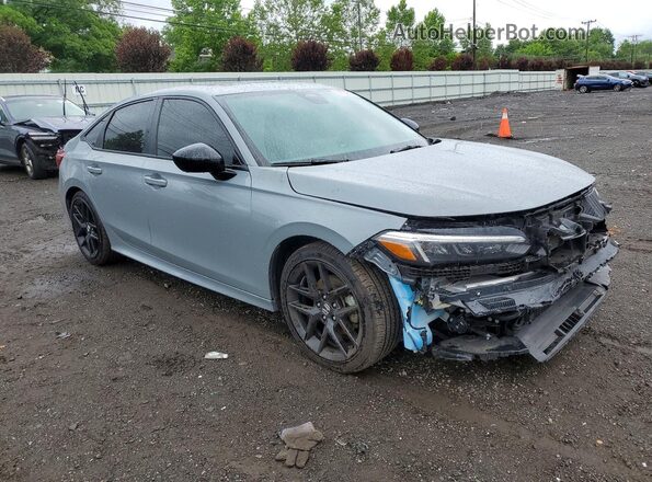 2HGFE4F85SH335545 2025 HONDA CIVIC Gray Delantero derecho