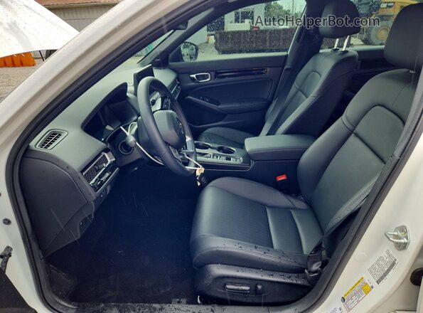 2HGFE4F85TH305401 2026 HONDA CIVIC White Widok wnętrza z przodu