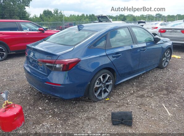 2HGFE4F85TH307813 2026 HONDA CIVIC Синий Задняя правая четверть