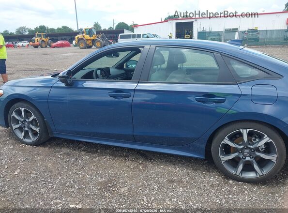 2HGFE4F85TH307813 2026 HONDA CIVIC Синий Панорамный вид салона 360°