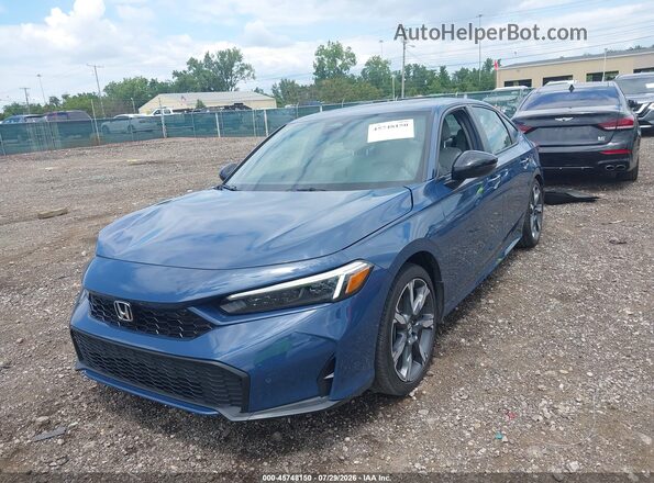2HGFE4F85TH307813 2026 HONDA CIVIC Синий Вид щитка приборов