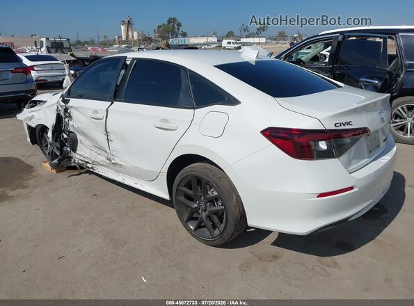 2HGFE4F85TH323316 2026 HONDA CIVIC White უკანა მარცხენა