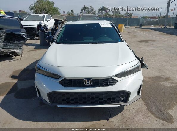 2HGFE4F85TH323316 2026 HONDA CIVIC White ხელსაწყოთა პანელის ხედი
