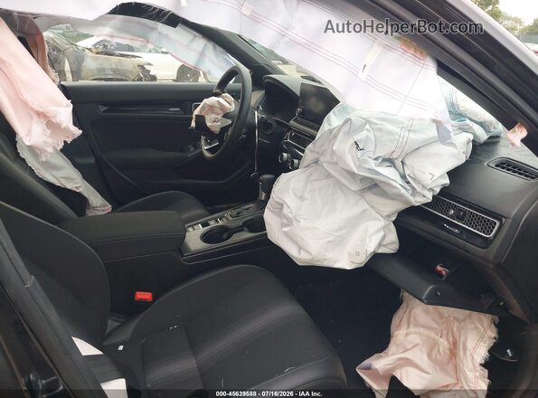 2HGFE4F85TH325907 2026 HONDA CIVIC Black Front interior view