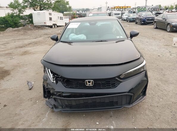 2HGFE4F85TH325907 2026 HONDA CIVIC Black Dashboard view