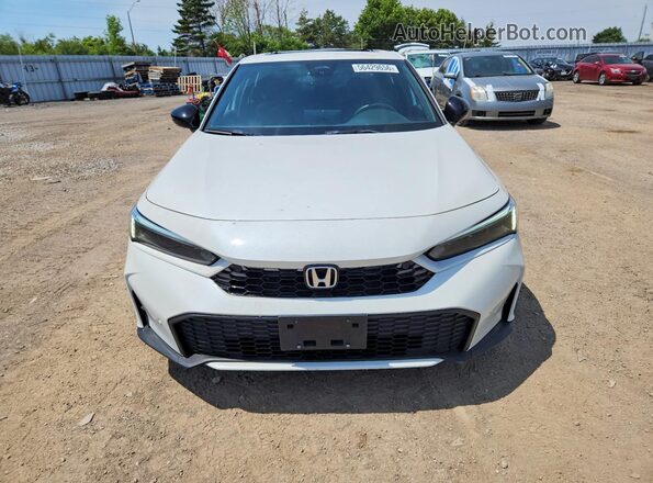 2HGFE4F86SH000696 2025 HONDA CIVIC White Դիմացի տեսք