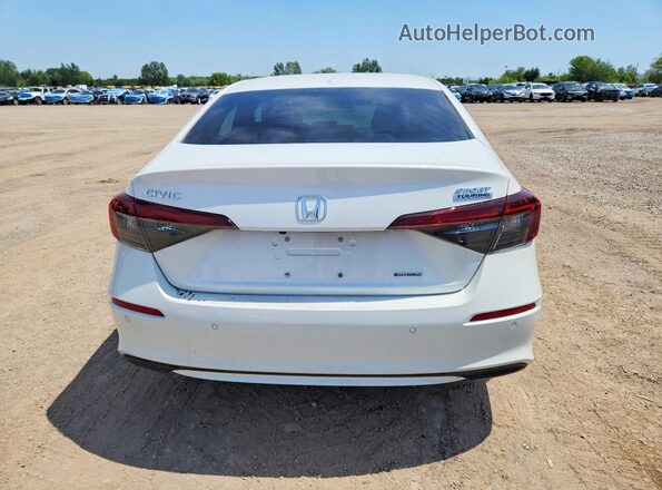 2HGFE4F86SH000696 2025 HONDA CIVIC White Հետևի տեսք