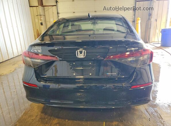 2HGFE4F86SH315577 2025 HONDA CIVIC Black უკანა ხედი