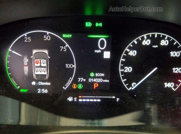 2HGFE4F86SH315577 2025 HONDA CIVIC Black ხელსაწყოთა პანელის ხედი