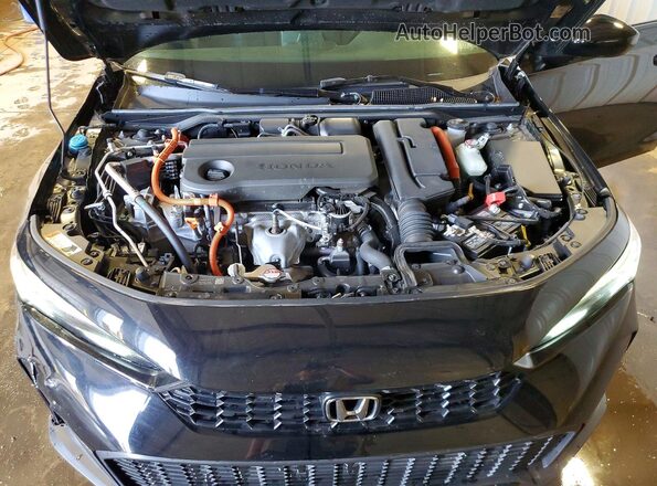 2HGFE4F86SH315577 2025 HONDA CIVIC Black უკანა სალონის ხედი