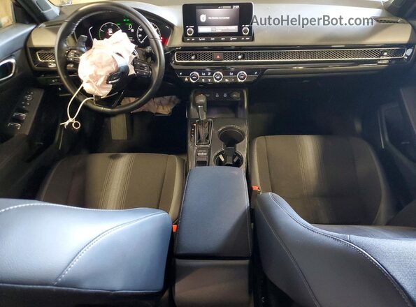 2HGFE4F86SH315577 2025 HONDA CIVIC Black წინა პანელის ხედი
