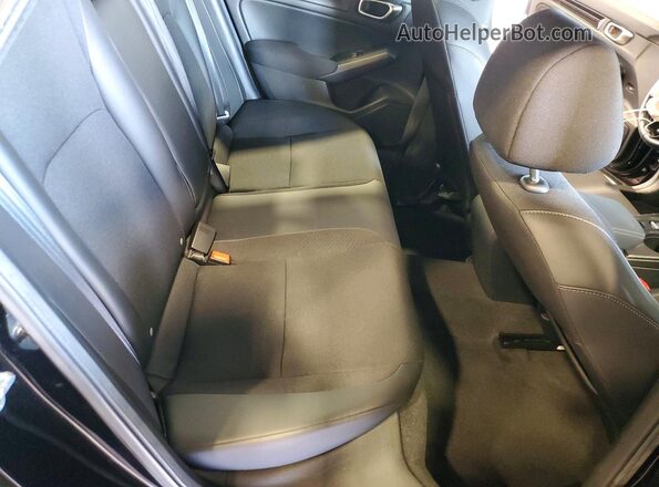 2HGFE4F86SH315577 2025 HONDA CIVIC Black უკანა სავარძლების ხედი