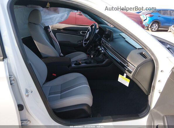 2HGFE4F86SH322061 2025 HONDA CIVIC Белый Вид салона спереди