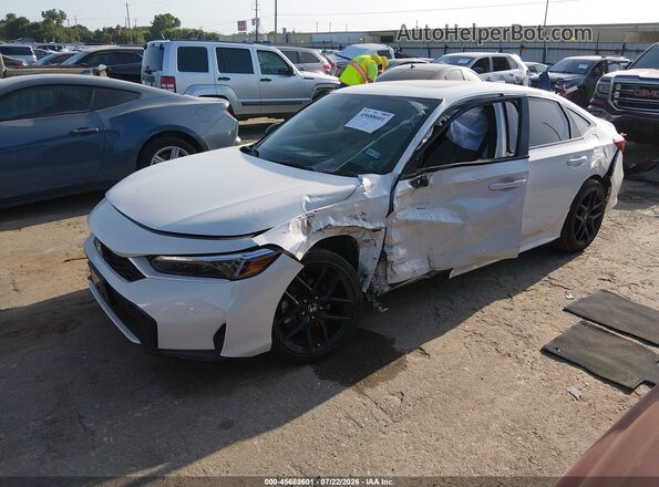 2HGFE4F86SH322061 2025 HONDA CIVIC Белый Передняя левая четверть