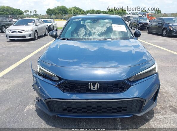 2HGFE4F86SH344836 2025 HONDA CIVIC Gray უკანა სალონის ხედი