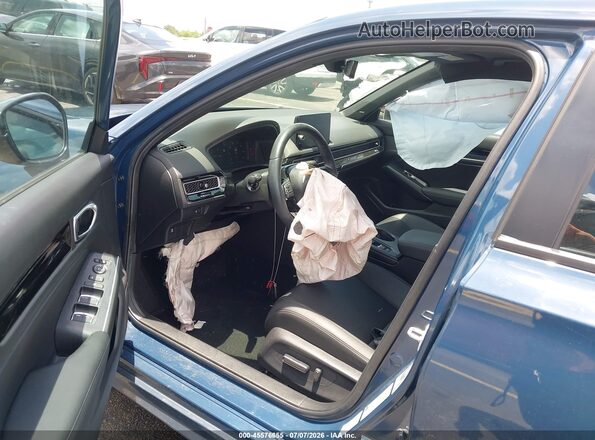 2HGFE4F86SH344836 2025 HONDA CIVIC Gray წინა სალონის ხედი