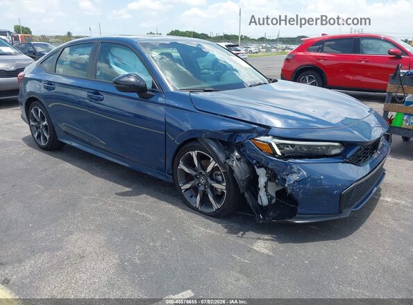 2HGFE4F86SH344836 2025 HONDA CIVIC Gray წინა ხედი