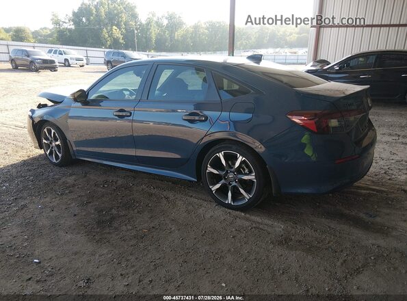 2HGFE4F86TH327231 2026 HONDA CIVIC Blue Rear left