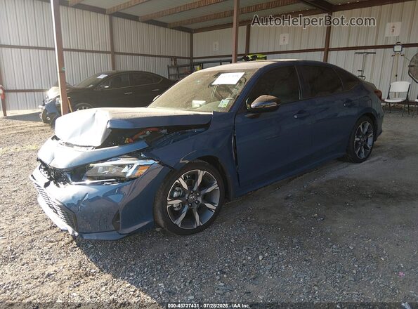 2HGFE4F86TH327231 2026 HONDA CIVIC Blue Front left