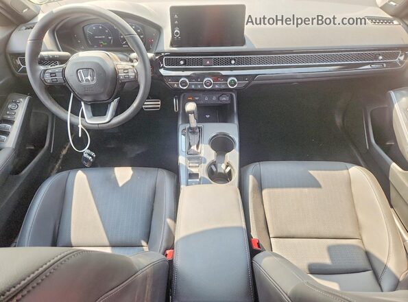2HGFE4F86TH335670 2026 HONDA CIVIC Gray Widok deski rozdzielczej