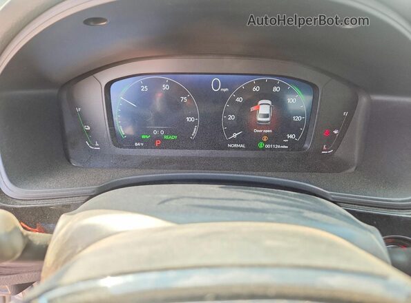 2HGFE4F86TH335670 2026 HONDA CIVIC Gray Widok zestawu wskaźników