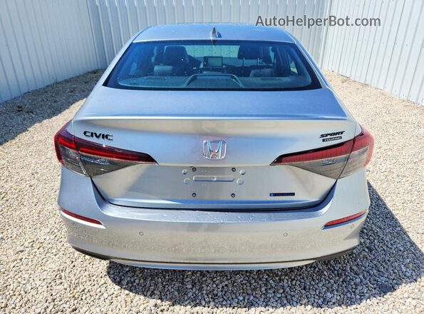 2HGFE4F86TH336317 2026 HONDA CIVIC Серебряный Вид сзади