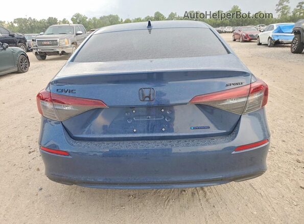 2HGFE4F86TH342067 2026 HONDA CIVIC Blue უკანა ხედი