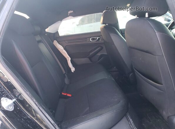 2HGFE4F87SH015241 2025 HONDA CIVIC Black Rear seats view