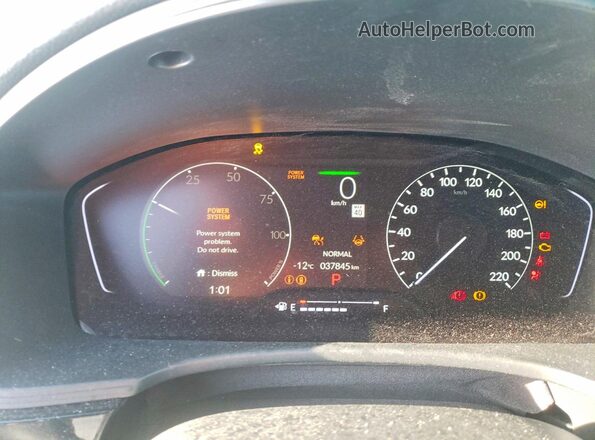 2HGFE4F87SH015241 2025 HONDA CIVIC Black Instrument cluster view
