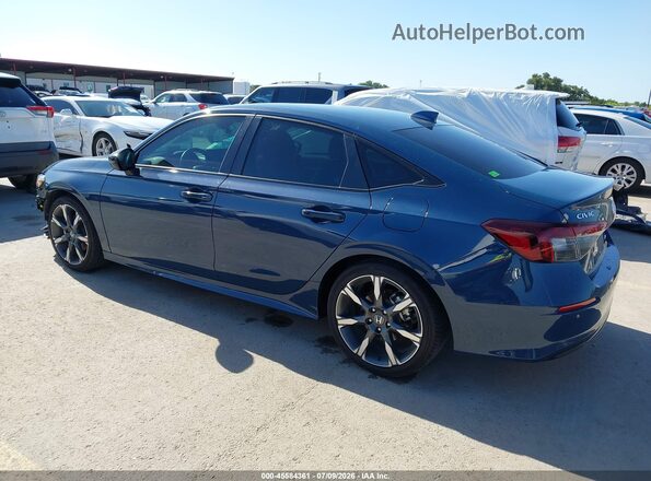 2HGFE4F87SH300537 2025 HONDA CIVIC Blue Задня ліва чверть