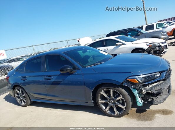 2HGFE4F87SH300537 2025 HONDA CIVIC Blue Панорамний вид салону 360°