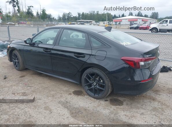 2HGFE4F87SH316625 2025 HONDA CIVIC Black Tył lewy